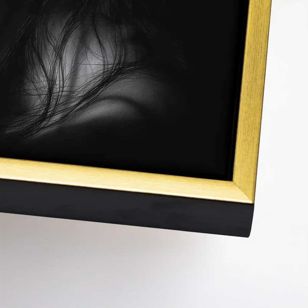 Asian Noir Portrait Canvas Wall Art - Image 8