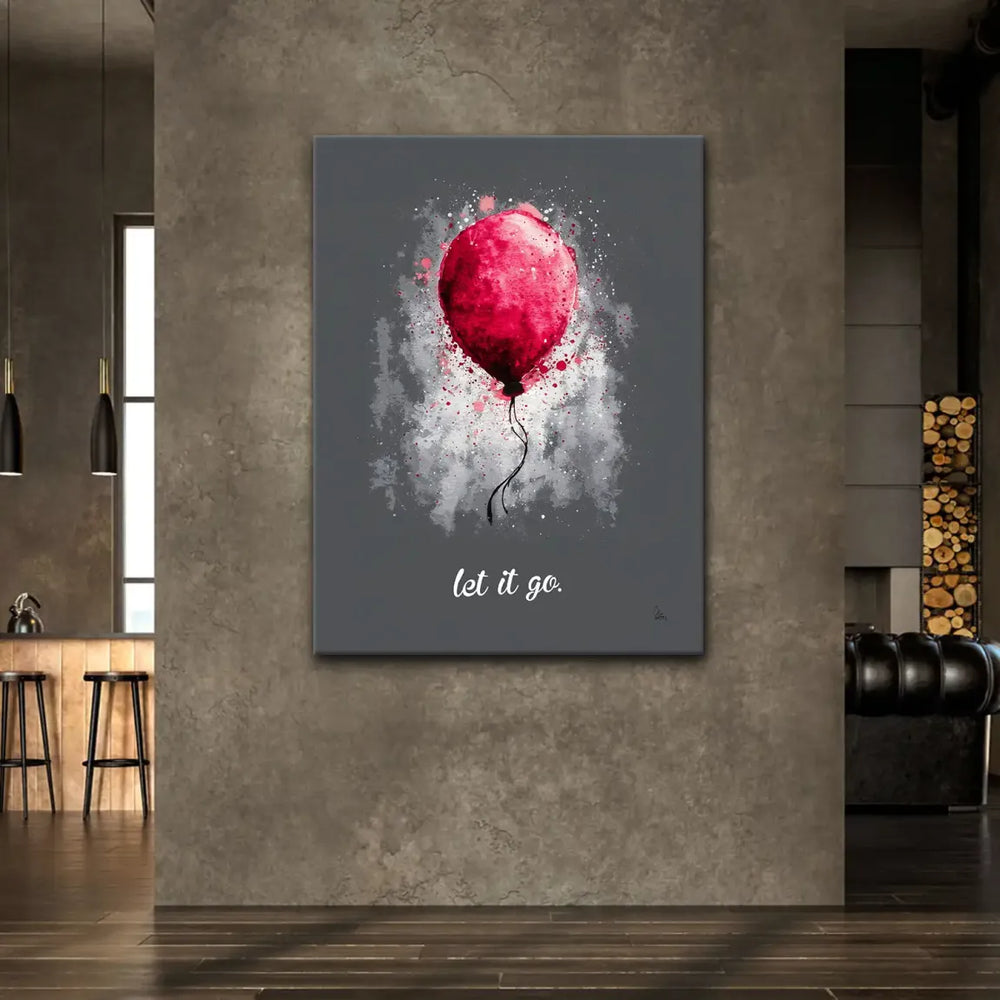Contemporary wall art with a street-art influence, ideal for modern living rooms, bedrooms, or offices.