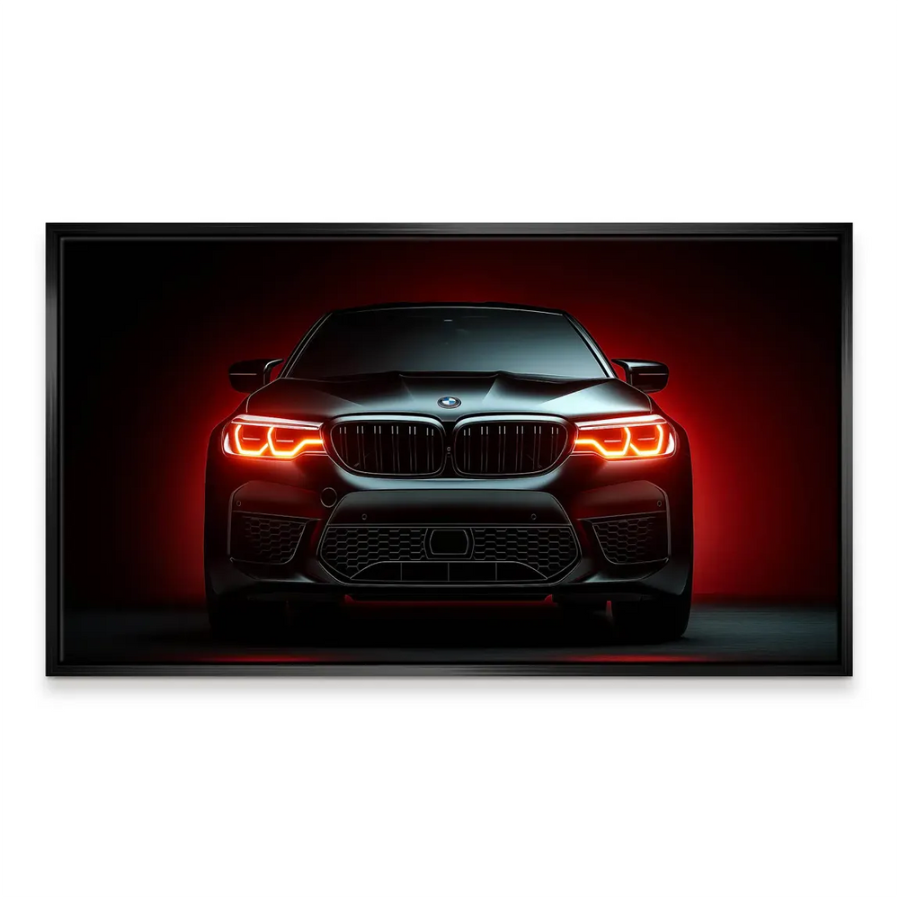 Head-on composition emphasizing the car front fascia for a striking focal point