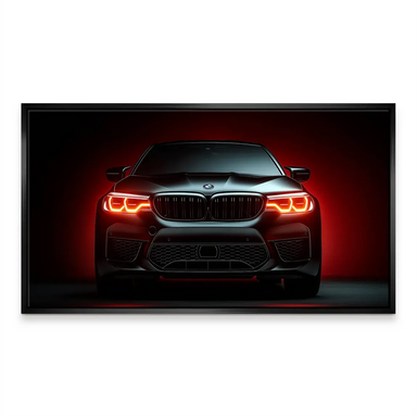 Head-on composition emphasizing the car front fascia for a striking focal point