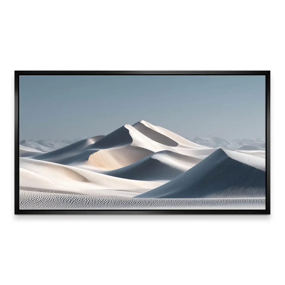 Premium canvas print of a serene desert scene for modern interiors