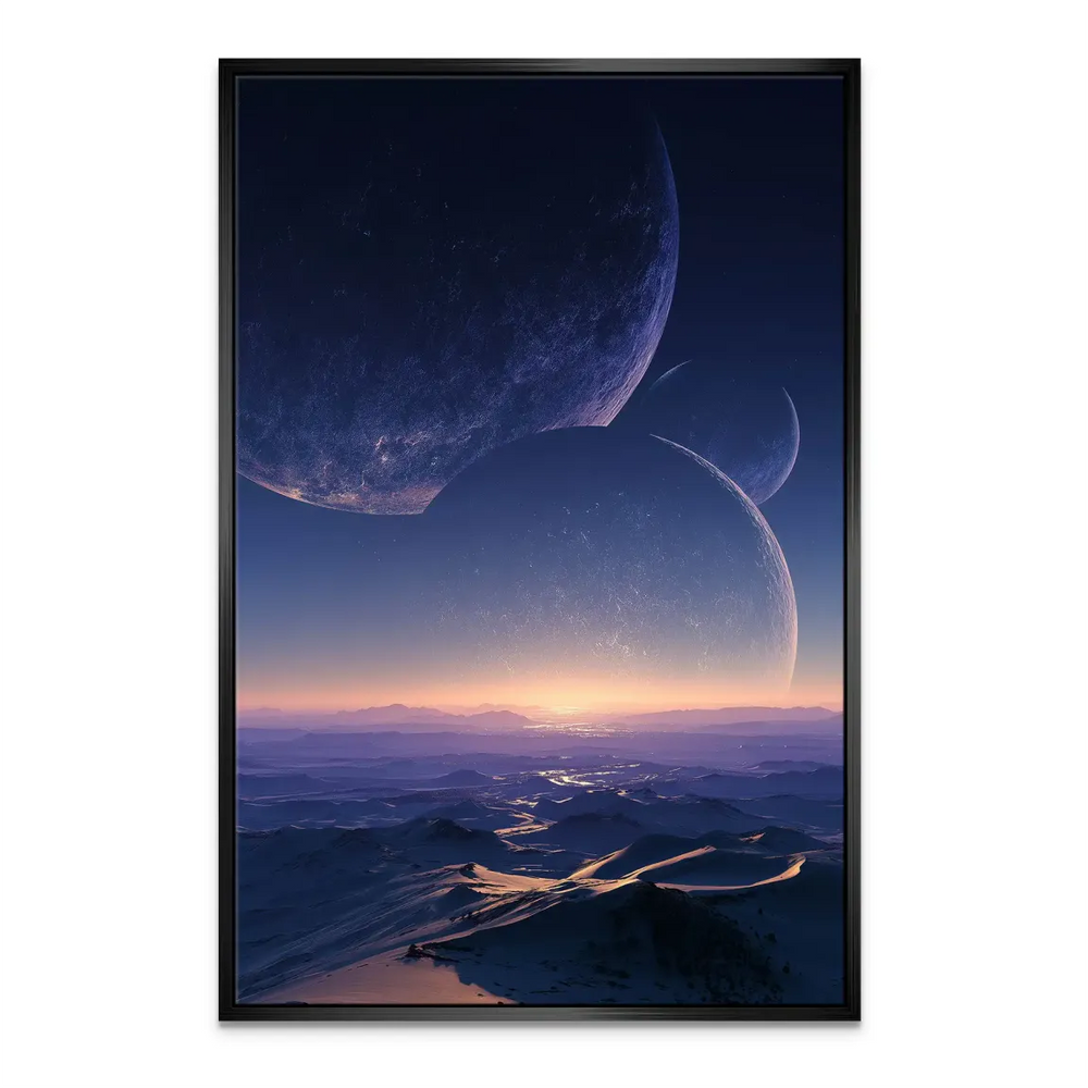Beyond the World - Sci-Fi Landscape Wall Art - Image 6