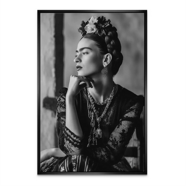 Frida-Inspired Longing Canvas Art - Vintage Boho Wall Decor - Image 7