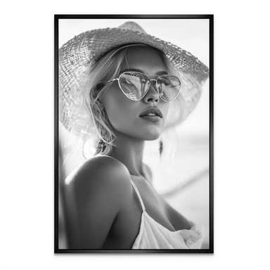 Summer Glam Noir Canvas Print - Fashion Wall Art Boho Style - Image 7