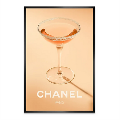 Chanel Glam Cocktail Canvas Print - Fashion Wall Art for Chic Spaces - Image 6
