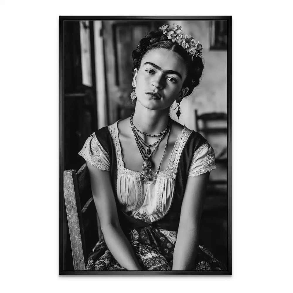 Frida Kahlo - Frida's Peace Canvas Wall Art - Image 7