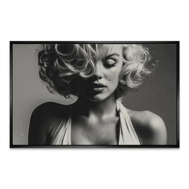 Marilyn-Inspired Calming Canvas Wall Art - Vintage Fashion Portrait - Image 5