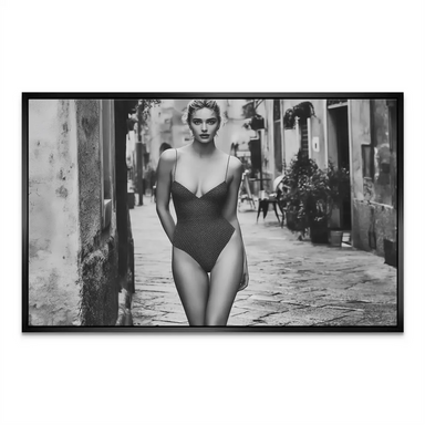 Timeless wall art with refined monochrome tones suitable for minimalist decor.