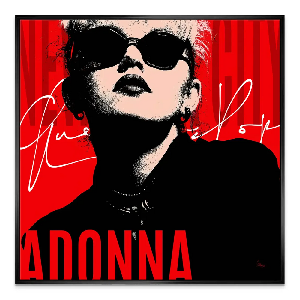 Madonna Pop Canvas Wall Art - Pop Art Portrait - Image 6