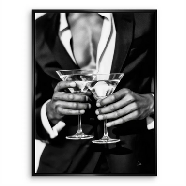High-contrast photography capturing texture in a tuxedo