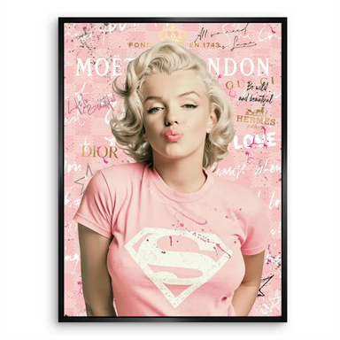 Ideal for living rooms, bedrooms, or dressing areas, adding fashion and pop culture flair.