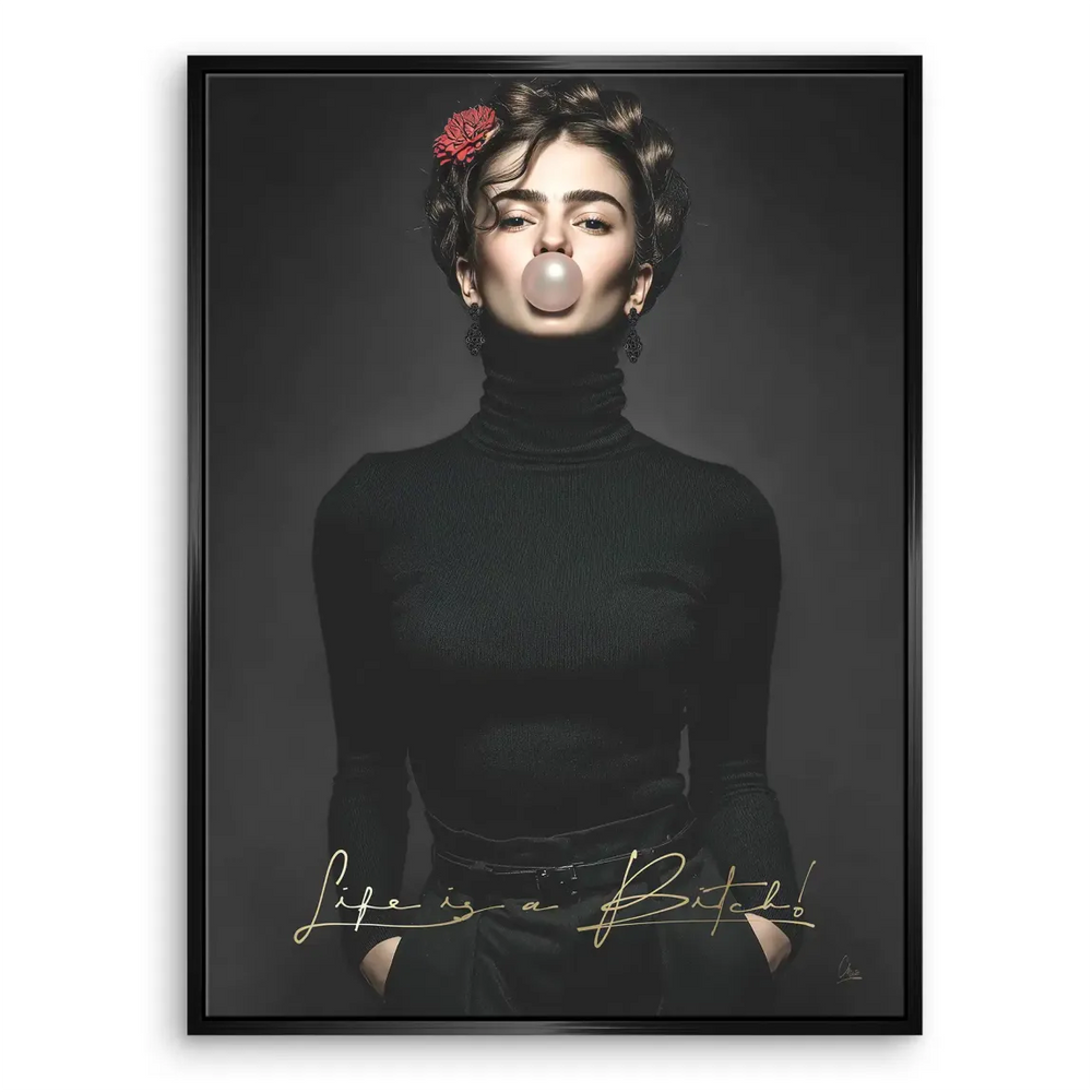 Frida Kahlo Rebel Canvas Art - Pop Art Wall Decor - Image 6