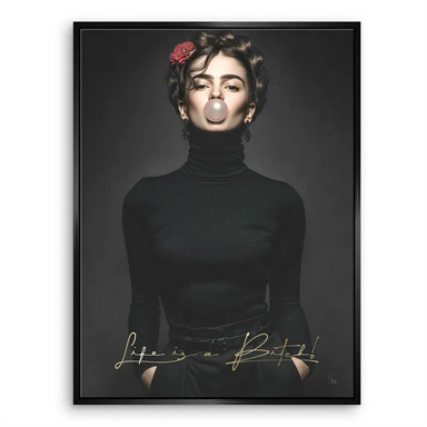 Frida Kahlo Rebel Canvas Art - Pop Art Wall Decor - Image 6