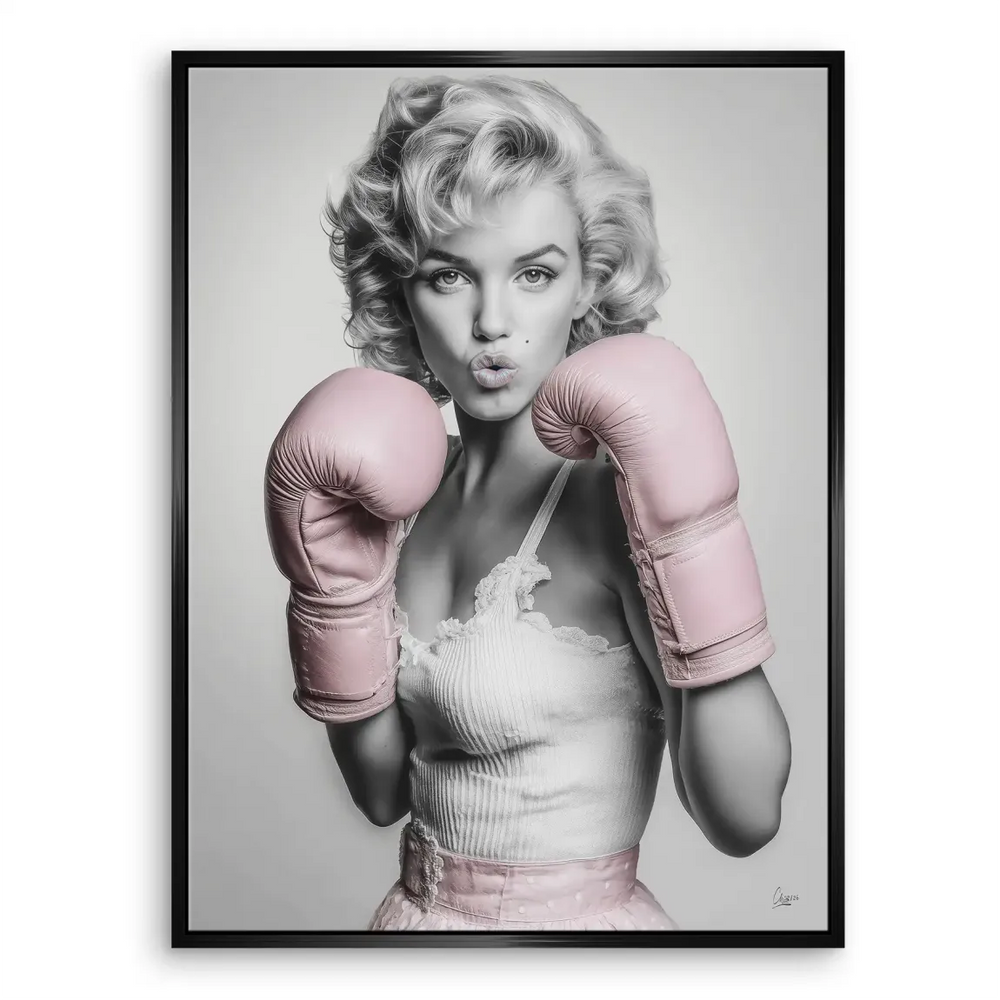 Iconic Marilyn Monroe reimagined in pop art on canvas for living rooms or studios