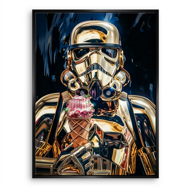 Modern wall art ideal for game rooms and offices.