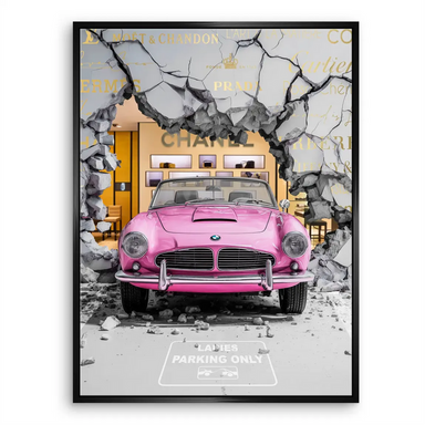 Coco Rebel Canvas Print - Pop Art Wall Art (Cars & Fashion Luxe) - Image 7