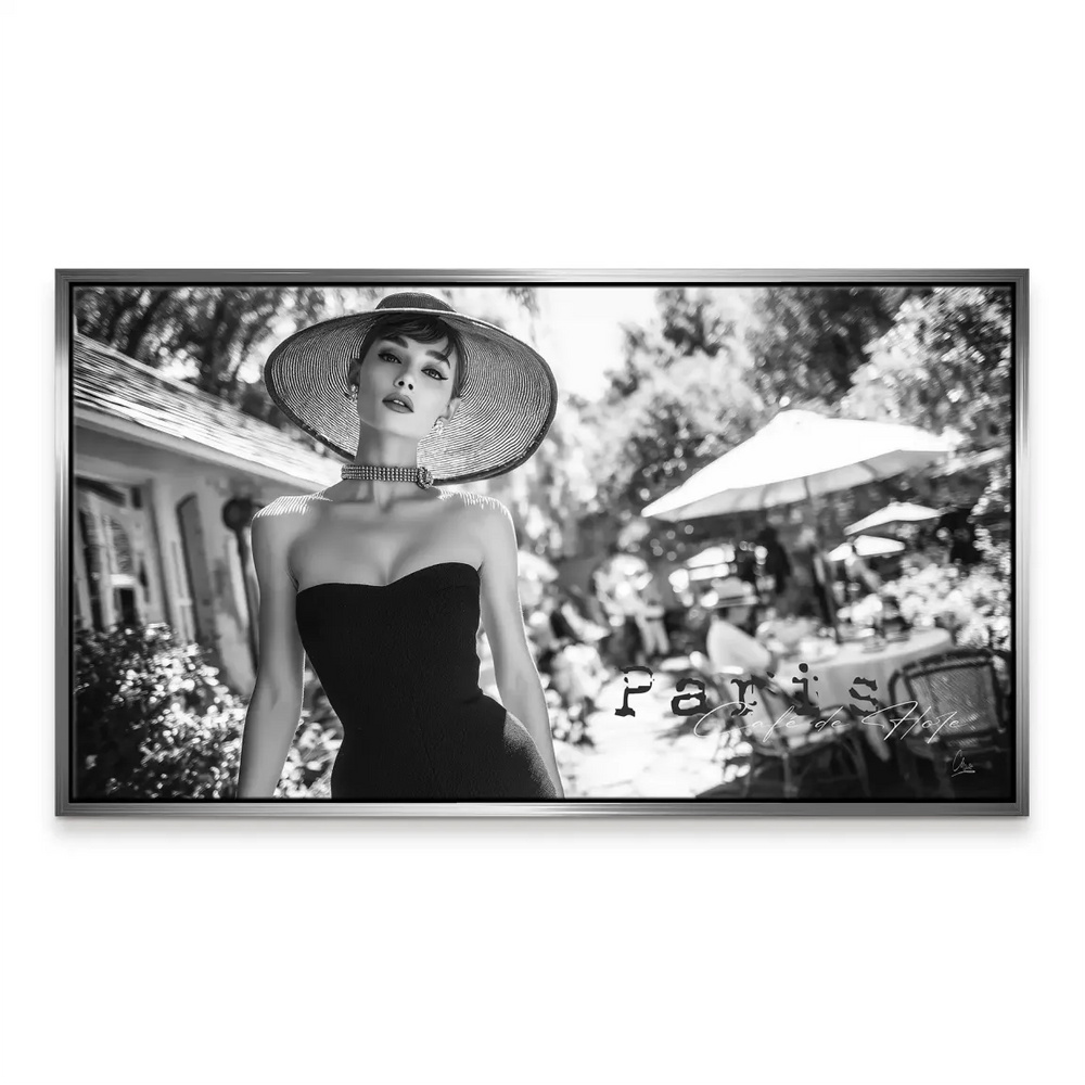 Audrey Hepburn Summer Style Canvas Print - Woman Wall Art - Image 7