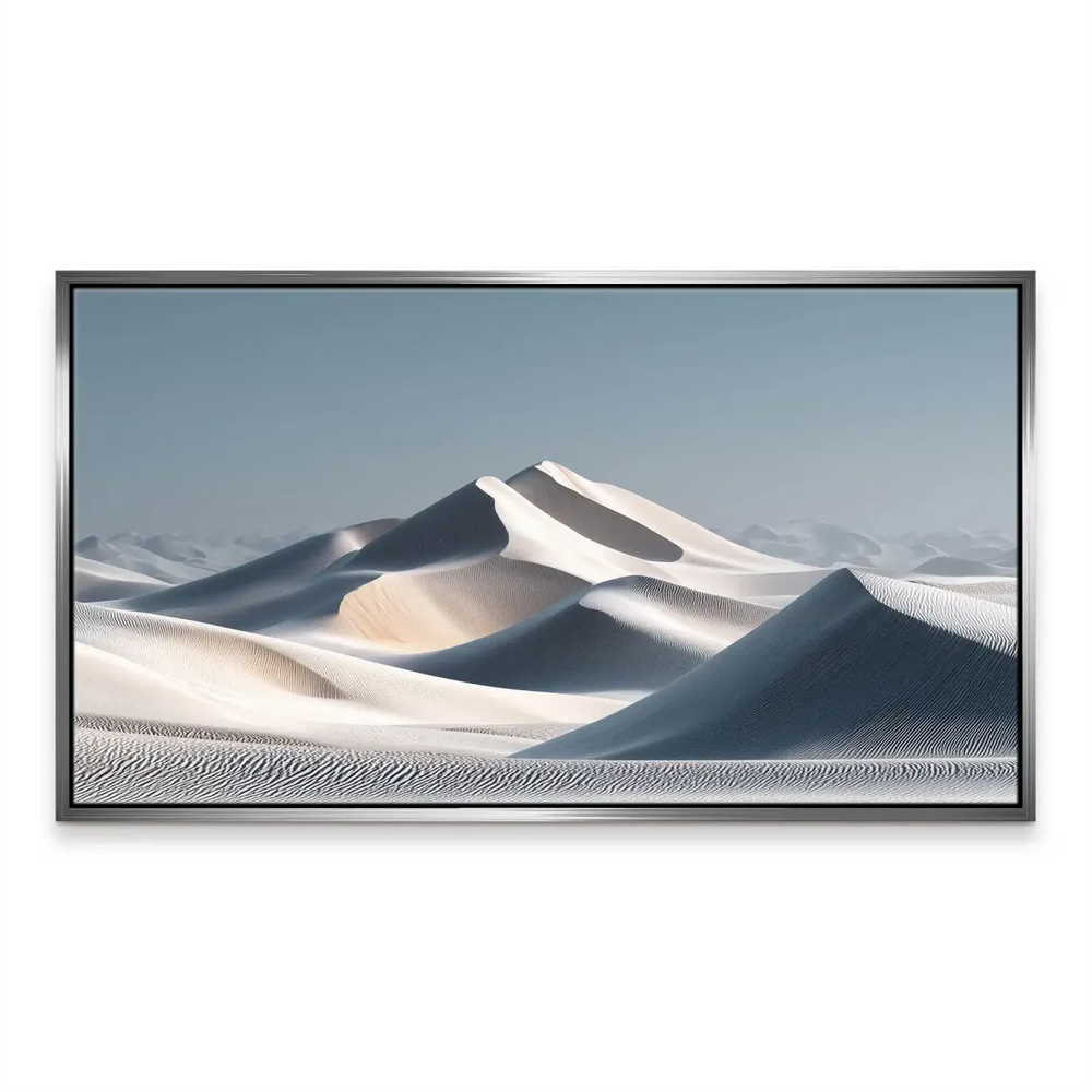 Ivory Dunes Canvas Print - Minimalist Desert Art for Calm Spaces - Image 6
