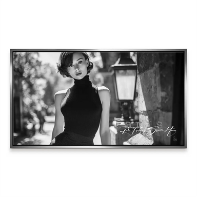Audrey Hepburn Paris Elegance - Woman Canvas Wall Art - Image 6