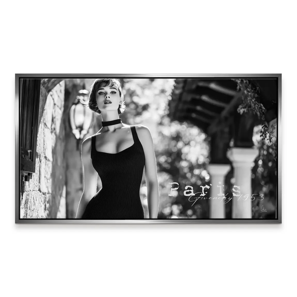 Audrey Hepburn Givenchy Canvas Print - Vintage Fashion Portrait - Image 6