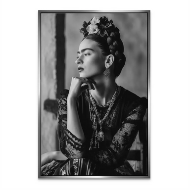Frida-Inspired Longing Canvas Art - Vintage Boho Wall Decor - Image 8