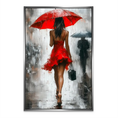 Fashion-inspired wall art suitable for living room, bedroom, or office