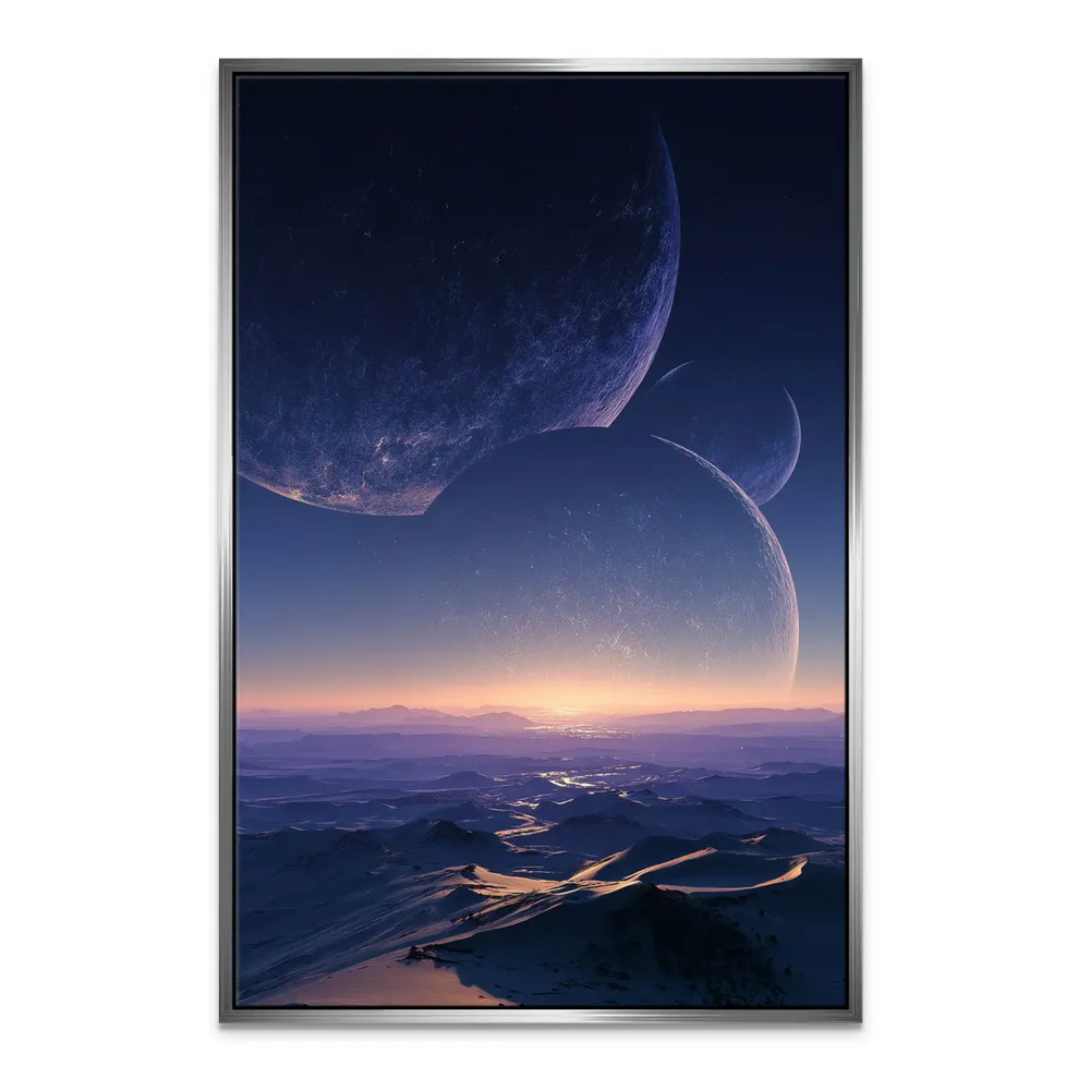 Beyond the World - Sci-Fi Landscape Wall Art - Image 7