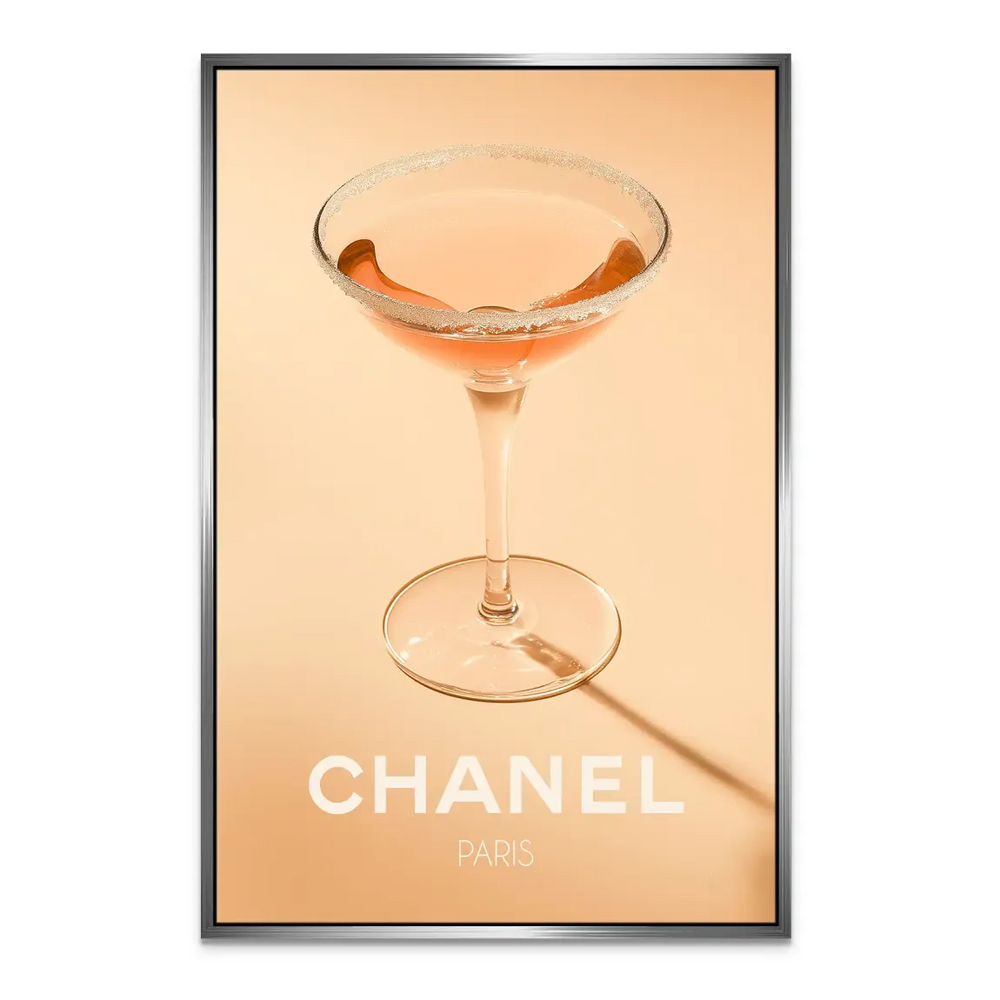 Chanel Glam Cocktail Canvas Print - Fashion Wall Art for Chic Spaces - Image 5