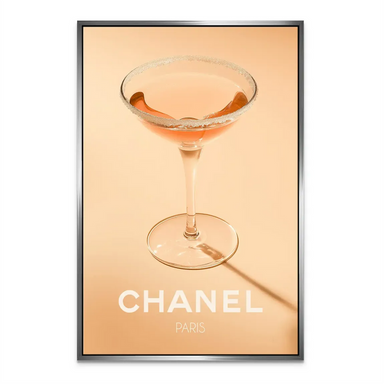 Chanel Glam Cocktail Canvas Print - Fashion Wall Art for Chic Spaces - Image 5