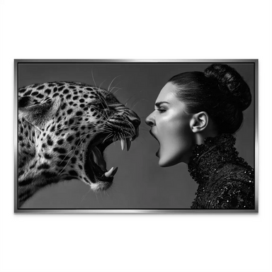 Statement wall art suitable for living rooms or offices with a contemporary vibe.