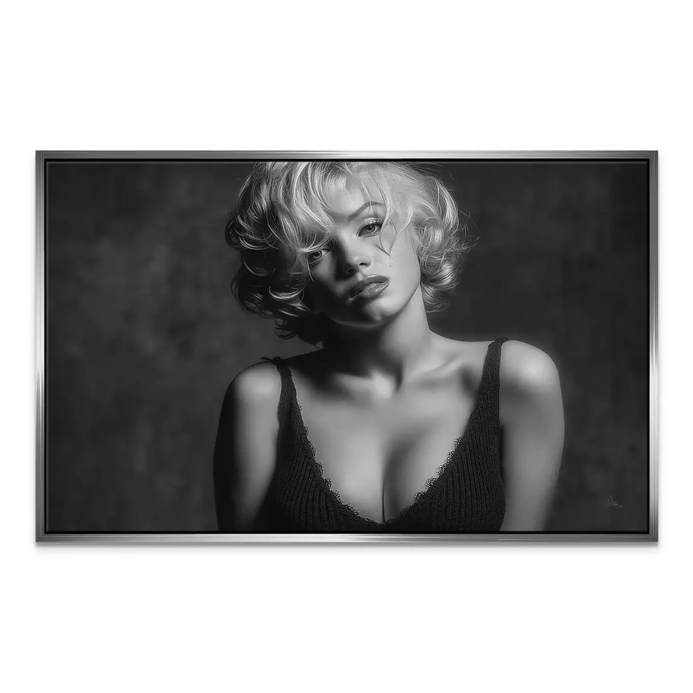 Marilyn Monroe Glamour Canvas Wall Art - Vintage Fashion Portrait - Image 7