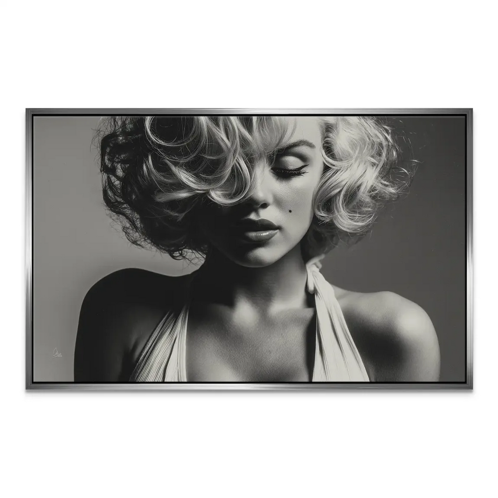 Marilyn-Inspired Calming Canvas Wall Art - Vintage Fashion Portrait - Image 6