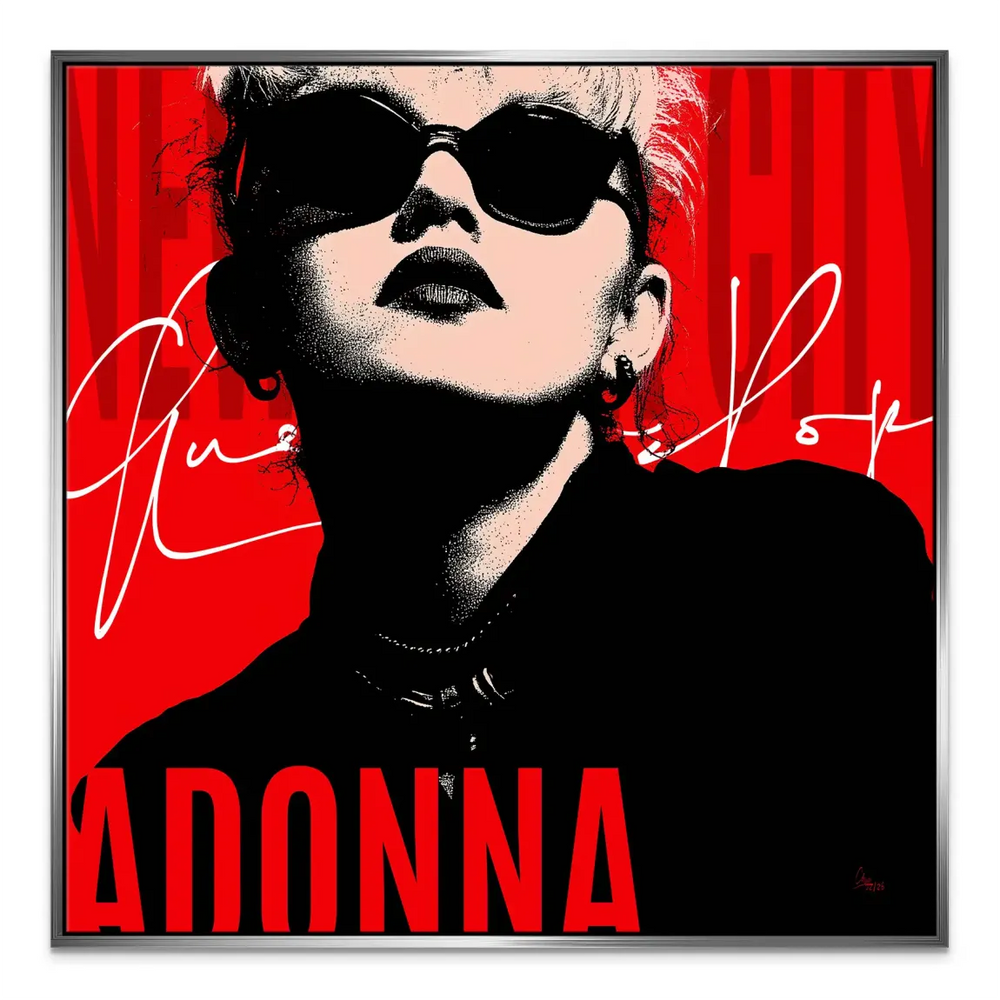 Madonna Pop Canvas Wall Art - Pop Art Portrait - Image 7