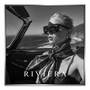 Travel and fashion mood wall art in black and white for living rooms and bedrooms