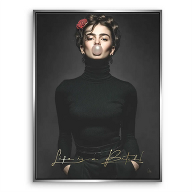 Frida Kahlo Rebel Canvas Art - Pop Art Wall Decor - Image 5
