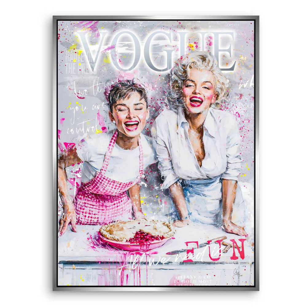 Wall art ideal for fashion, movie, and design-minded interiors.