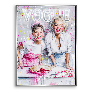 Wall art ideal for fashion, movie, and design-minded interiors.