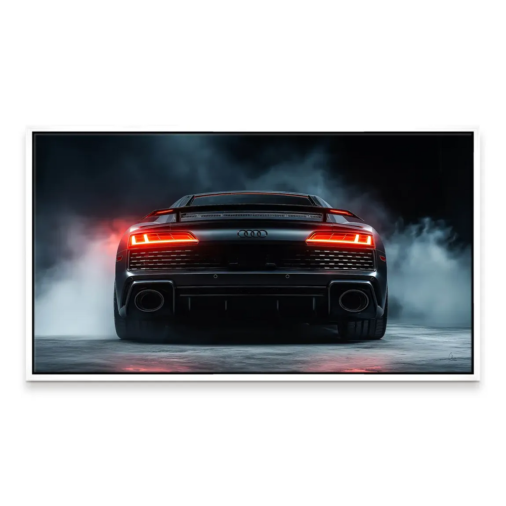 Audi R8 Dark Side Canvas Print - Luxury Car Wall Art - Image 6