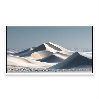 Ivory Dunes Canvas Print - Minimalist Desert Art for Calm Spaces - Image 7