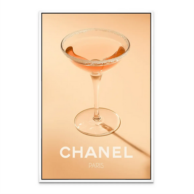 Chanel Glam Cocktail Canvas Print - Fashion Wall Art for Chic Spaces - Image 7