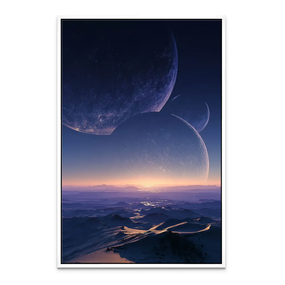 Beyond the World - Sci-Fi Landscape Wall Art - Image 8