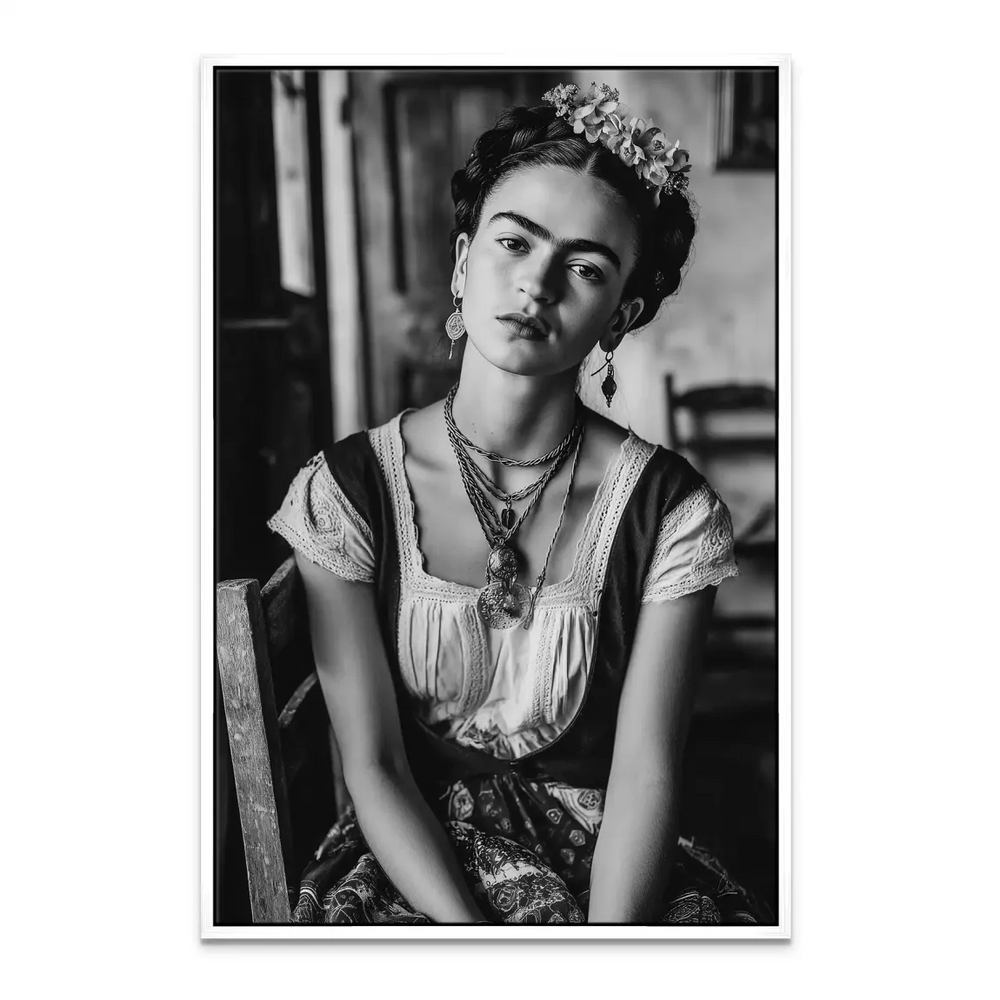 Frida Kahlo - Frida's Peace Canvas Wall Art - Image 8