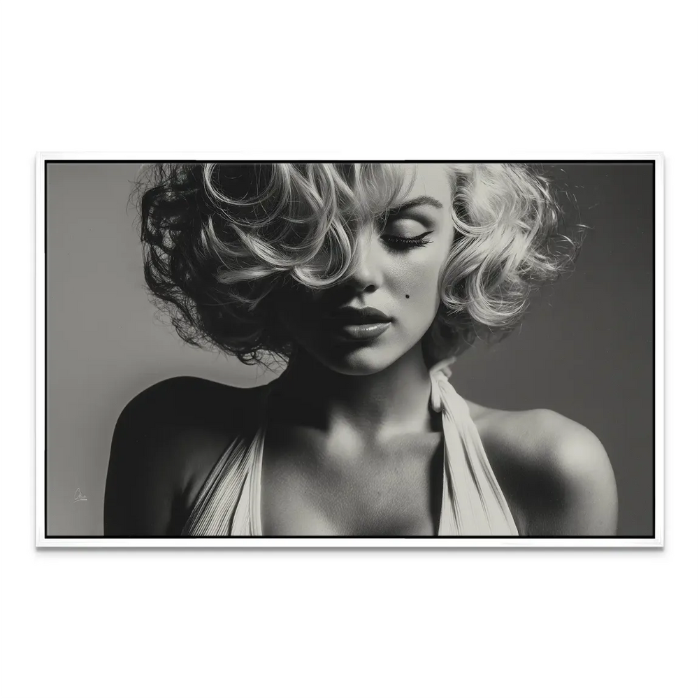 Marilyn-Inspired Calming Canvas Wall Art - Vintage Fashion Portrait - Image 7