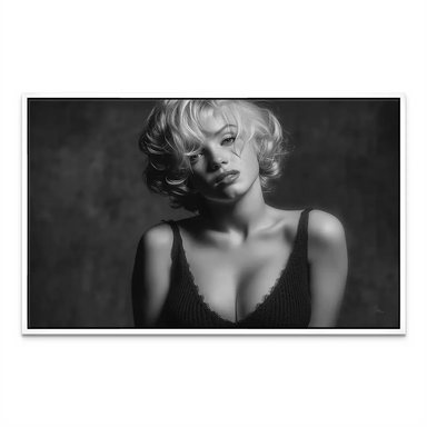 Vintage style portrait wall art suitable for living room decor