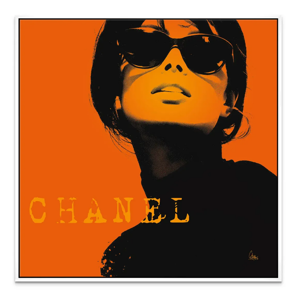 Chanel Glam Canvas Wall Art - Image 8