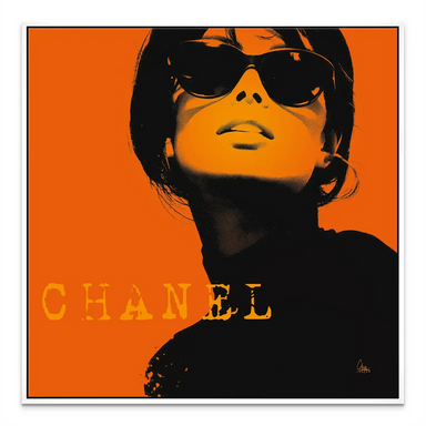 Chanel Glam Canvas Wall Art - Image 8
