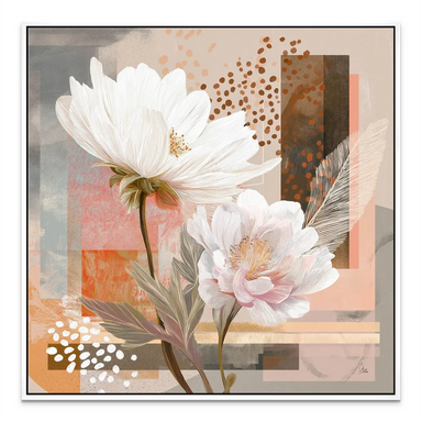 Floral Islamic collection artwork with serene, modern aesthetic.