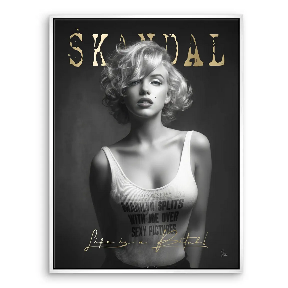Overall canvas designed for glam, contemporary, or industrial interiors with strong fashion influence.