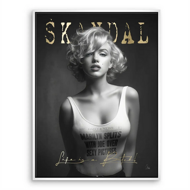 Overall canvas designed for glam, contemporary, or industrial interiors with strong fashion influence.