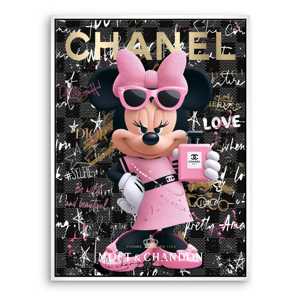 Modern feminine wall art perfect for stylish living rooms, bedrooms, or studios.